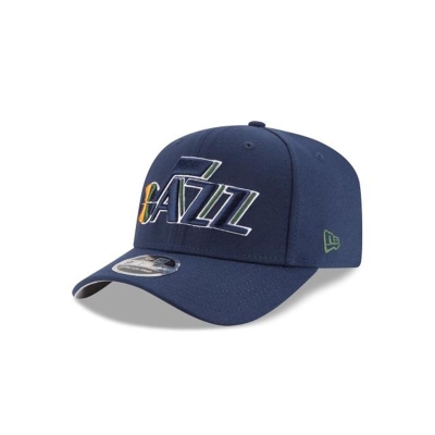 Utah Jazz Gorra | New Era NBA Otc Stretch Snap 9fifty Snapback Cap Mexico - Azules